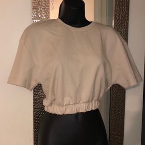 🟣Zara Crop Sweatshirt